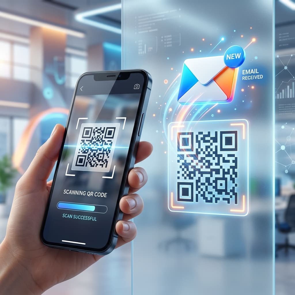 Email QR Code Generator | Send Emails Instantly | QRcodeGenerate