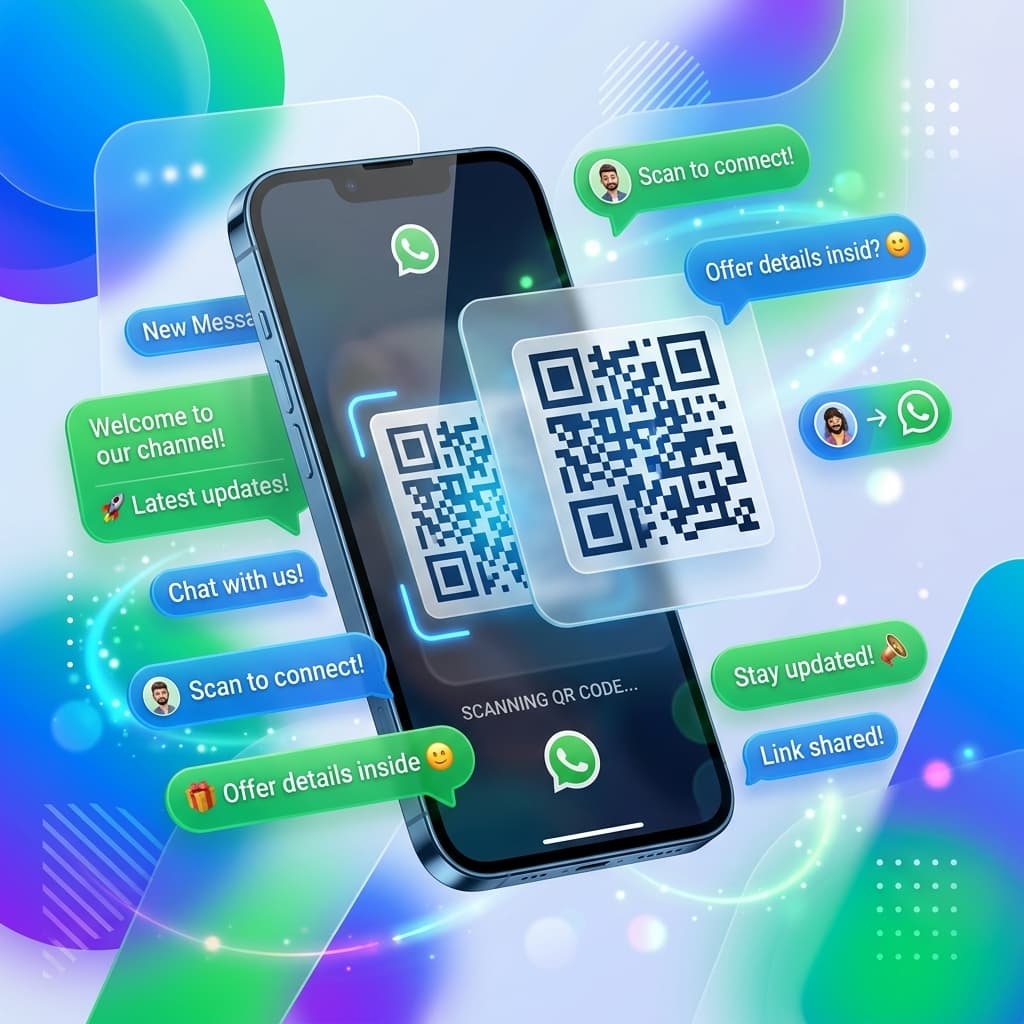 WhatsApp Business QR Showcase