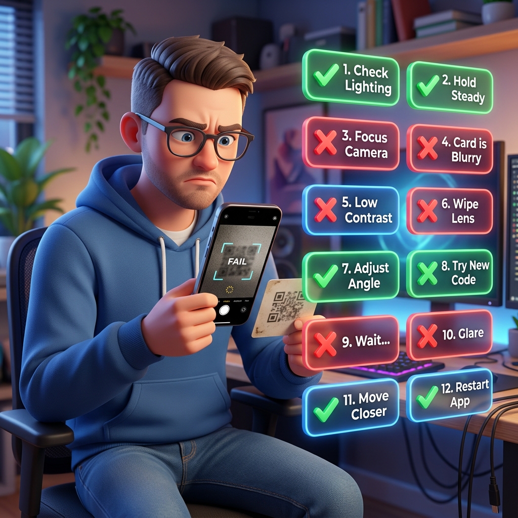 QR Code Not Scanning? 12 Fixes (Printers, Phones, Design)